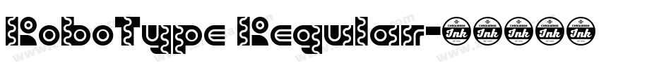RoboType Regular字体转换